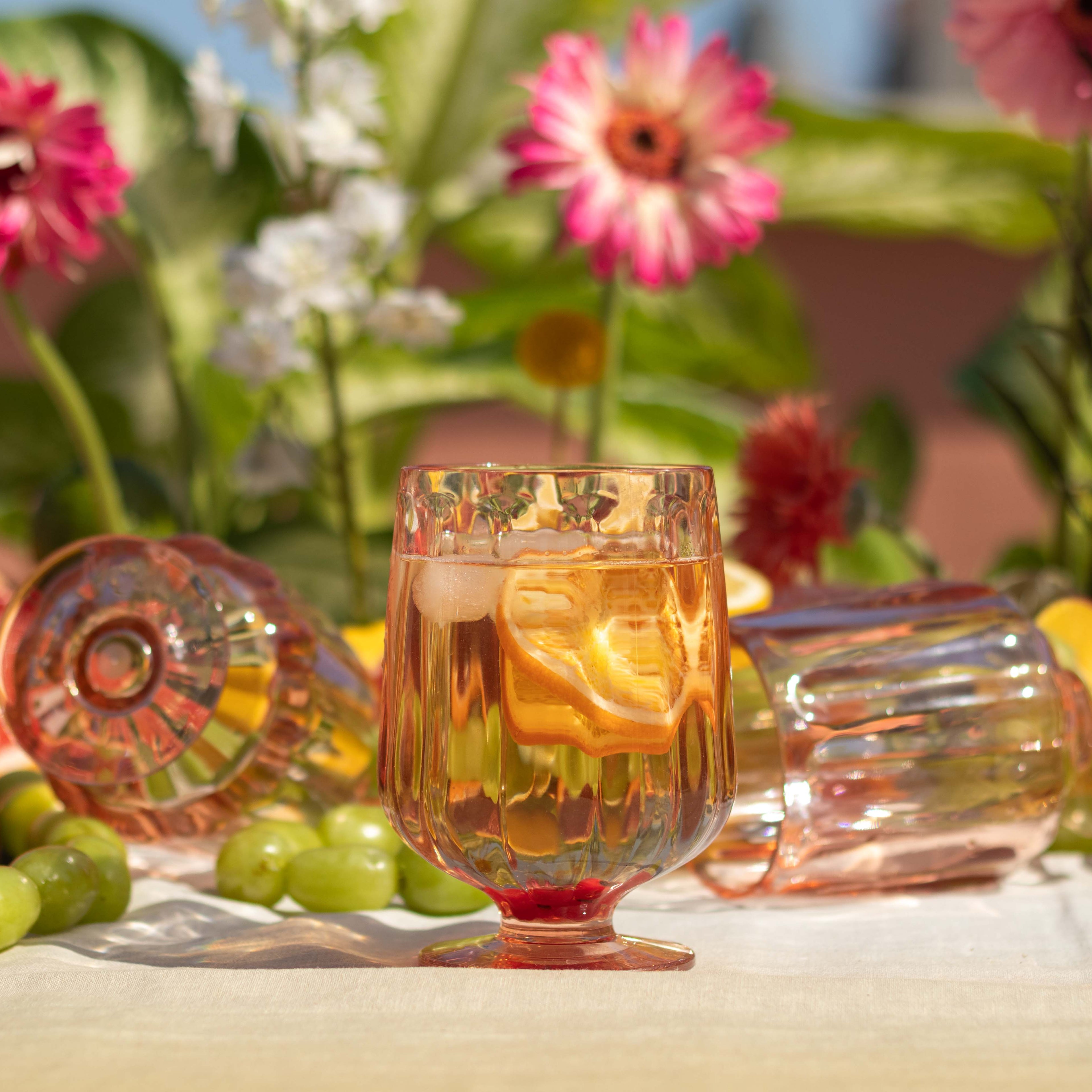 vaso acrilico salmon