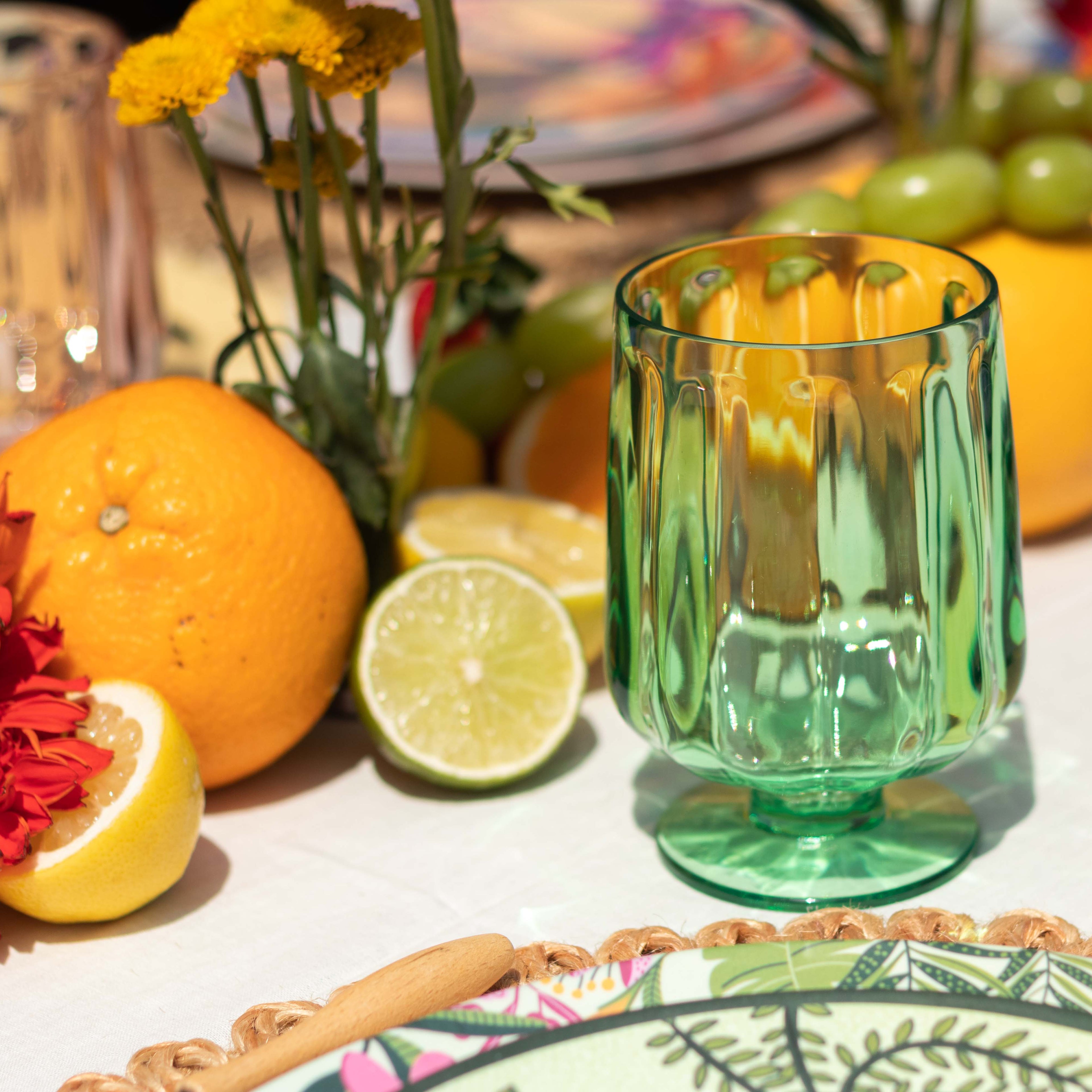 vaso acrilico